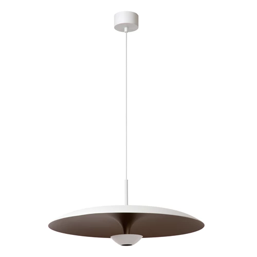 Lucide KENNETH - Pendant light - Ø 60 cm - LED Dim. - 1x16W 2700K - White | Premium - turned off